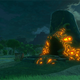 Shrines seem to be self-contained so using them as access points for DLC areas could be a simple solution.